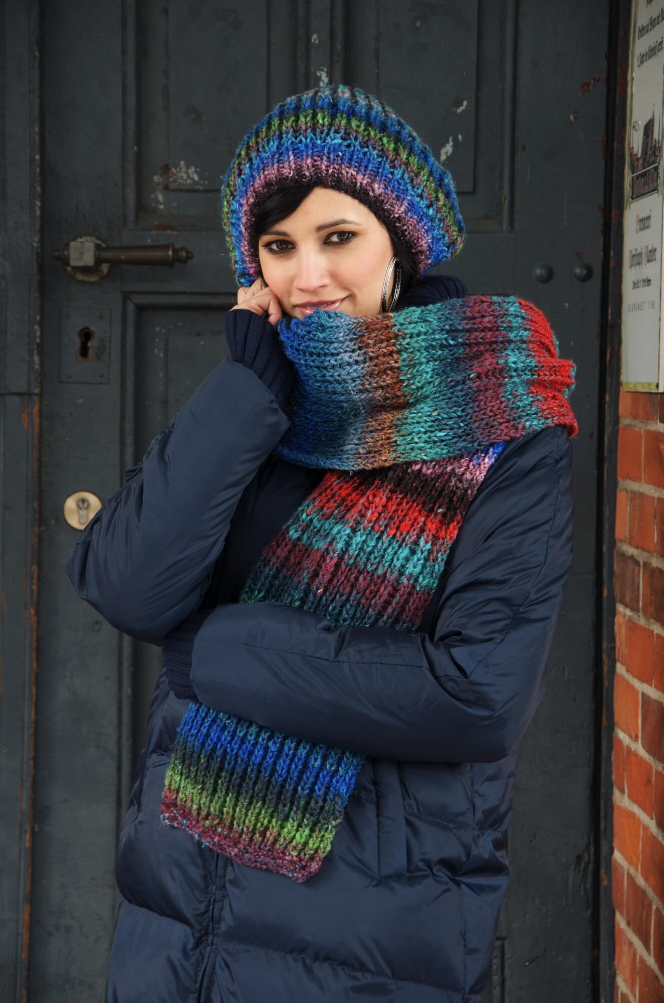 Mützen Set Smoothie aus Noro Obi selber stricken
