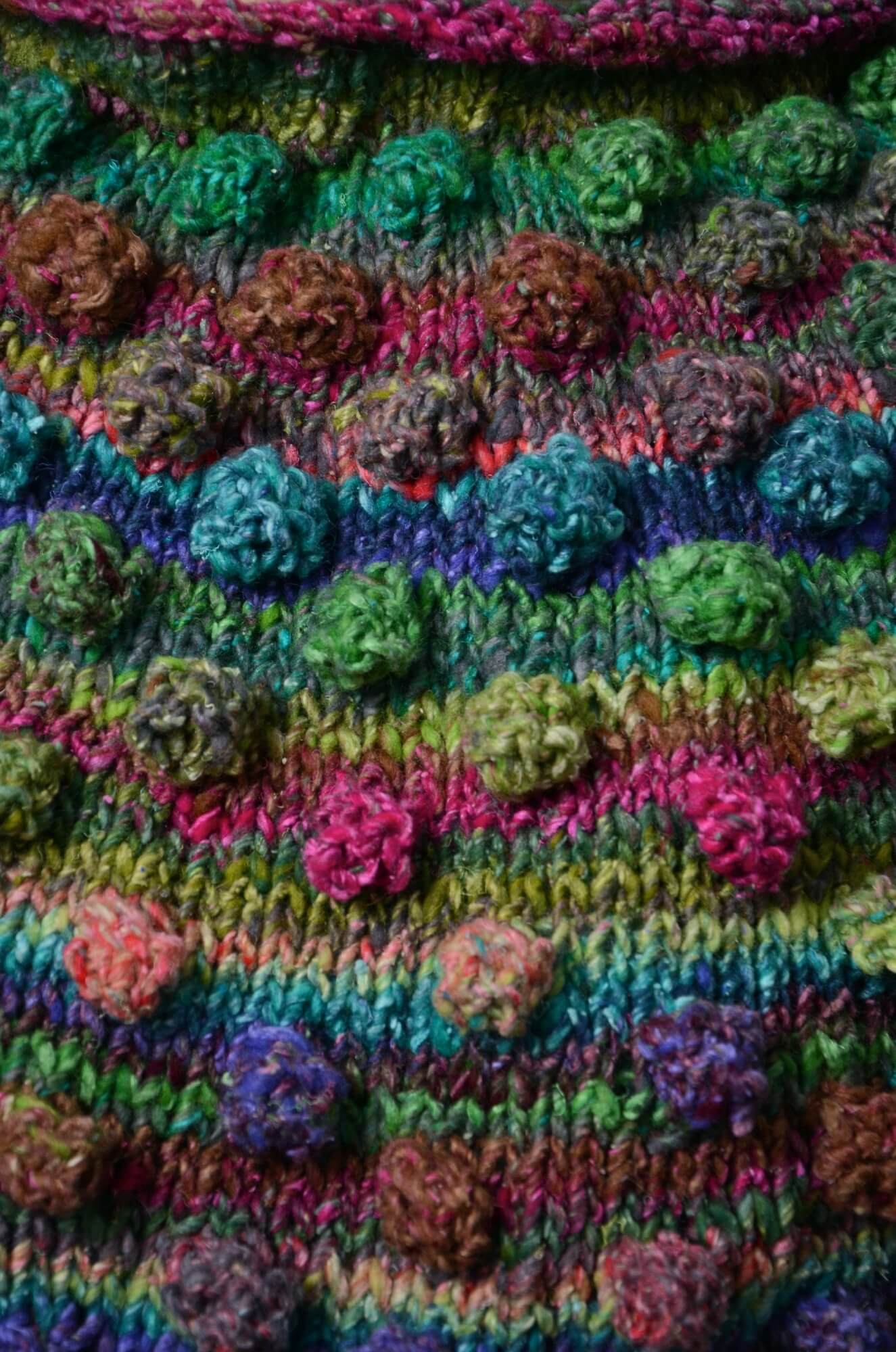 Poncho Ginger aus Noro Obi selber stricken