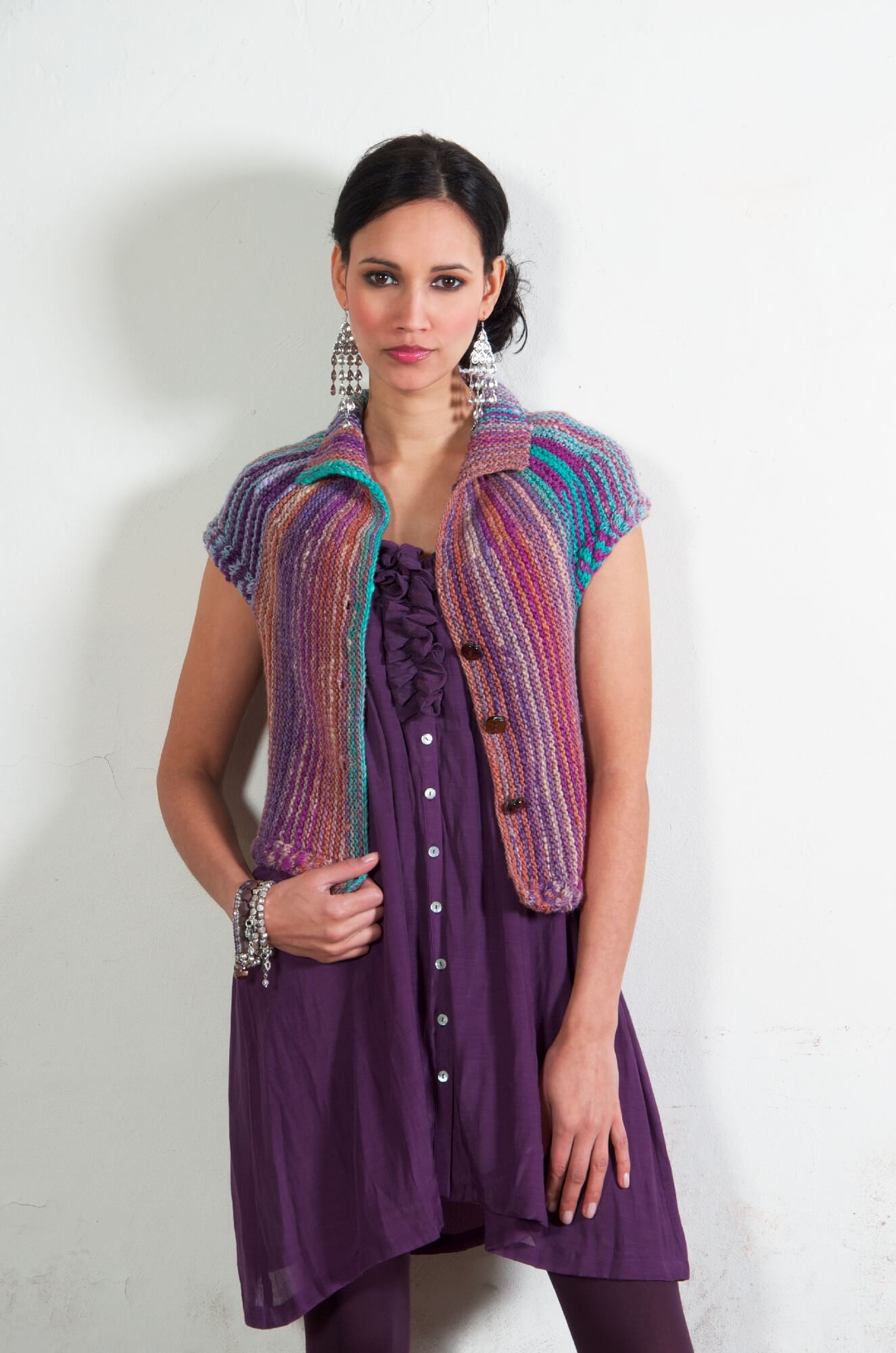 Jacke Cupcake aus Noro Shiro selber stricken