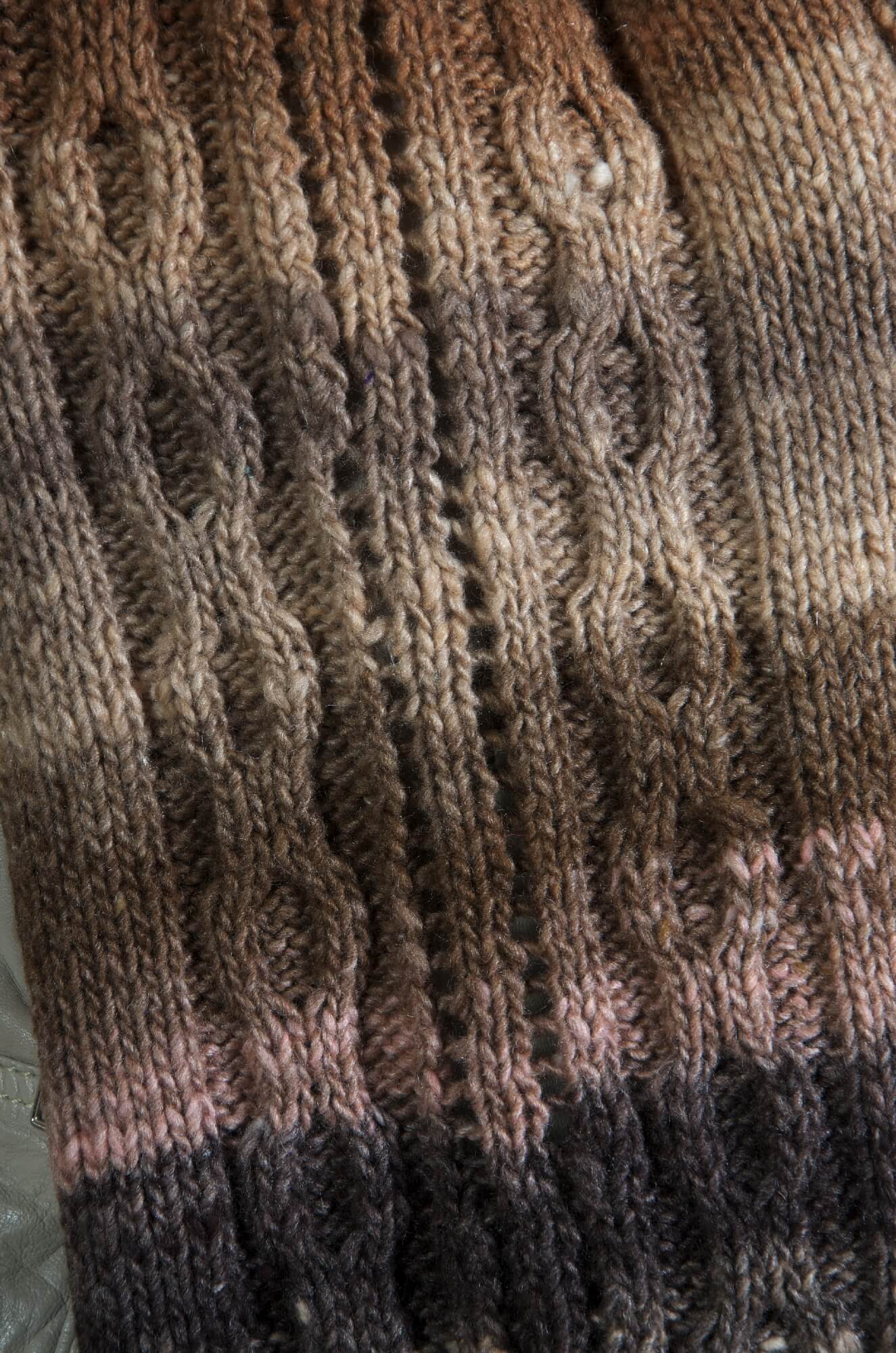 Schal Zesty Lemons aus Noro Shiro selber stricken
