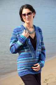 Pullover Sora aus Noro Silk Garden selber stricken