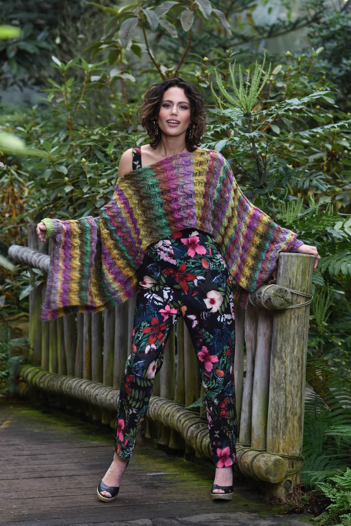Kurzen Sommerponcho selber stricken