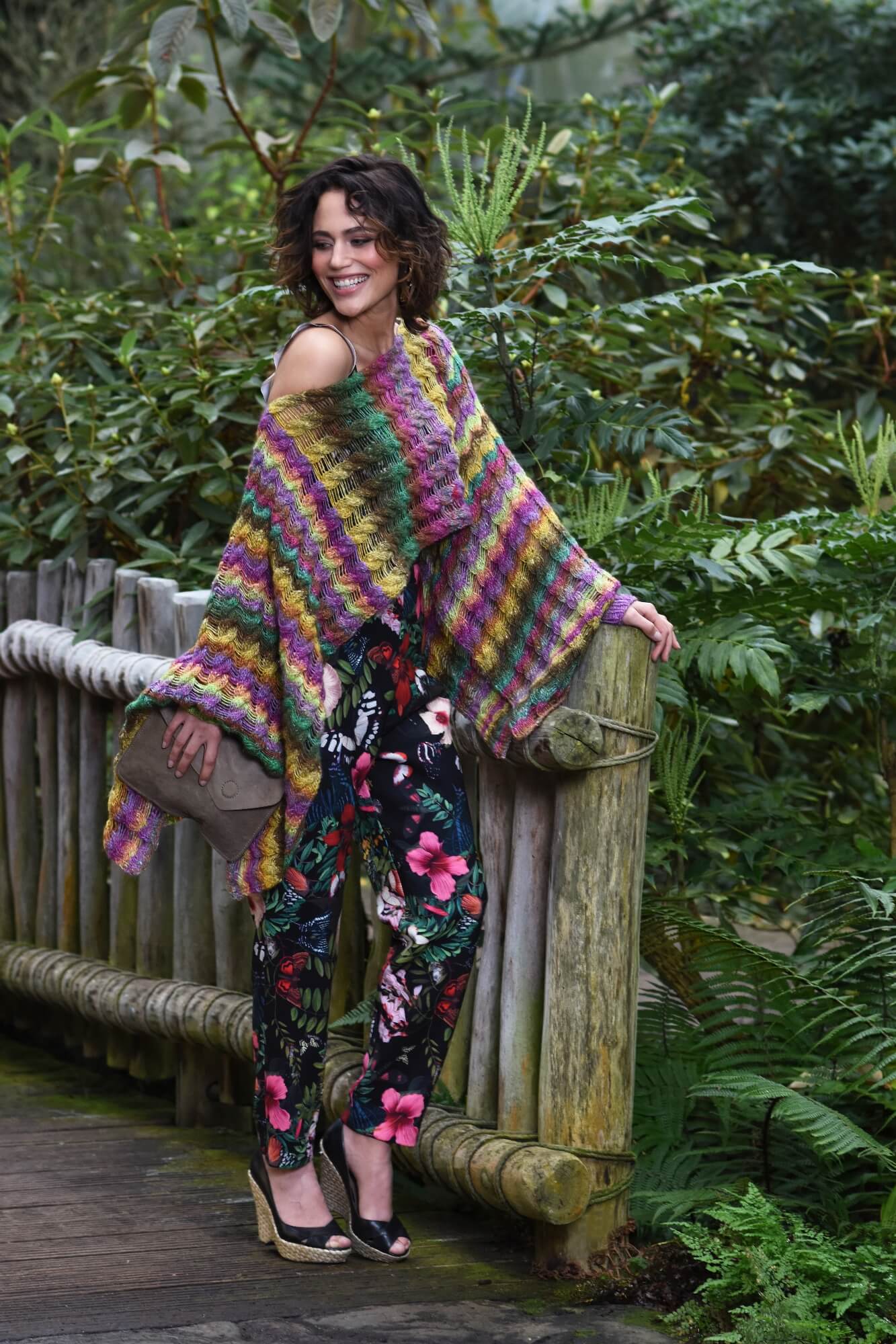 Kurzen Sommerponcho selber stricken