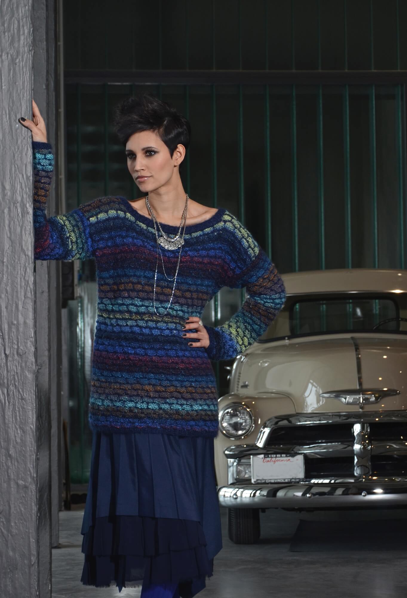 Pullover Avril aus Noro Silk Garden selber stricken