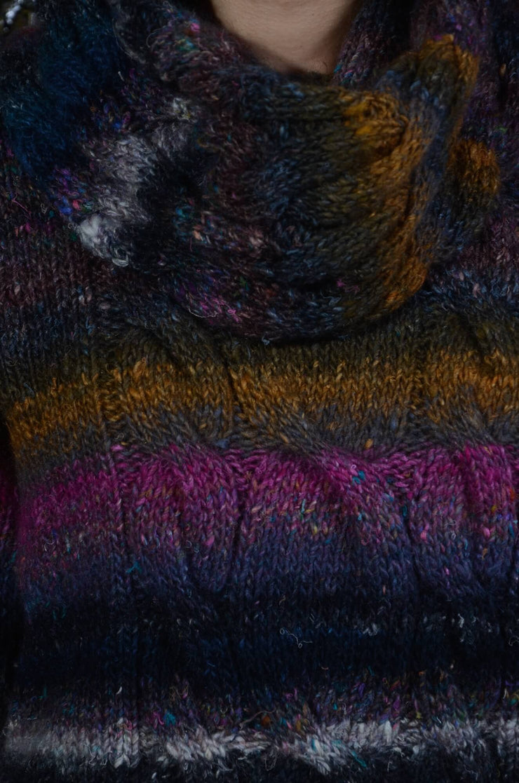 Pullover Hazelle aus Noro Silk Garden selber stricken