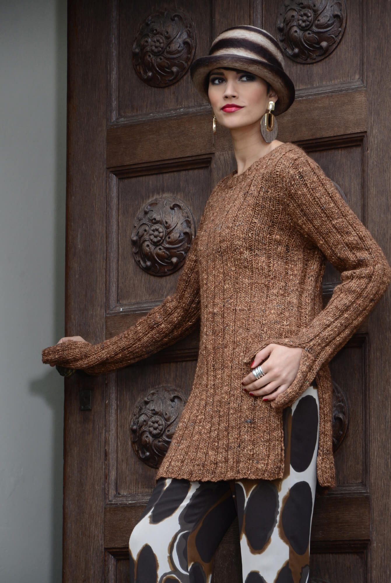 Pullover Rue aus Noro Silk Garden Solo  selber stricken