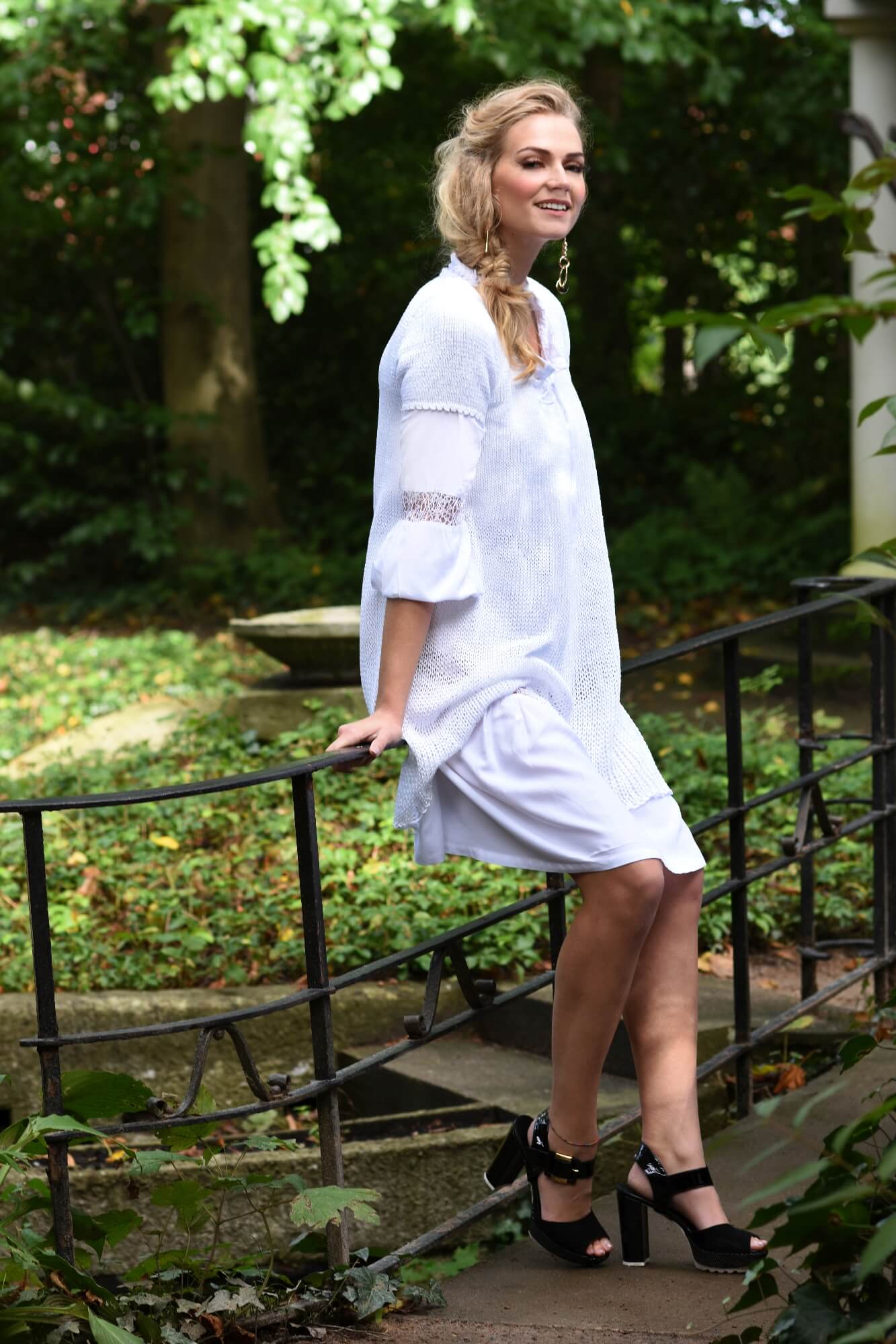 Kleid in schmeichelnder A-Form stricken